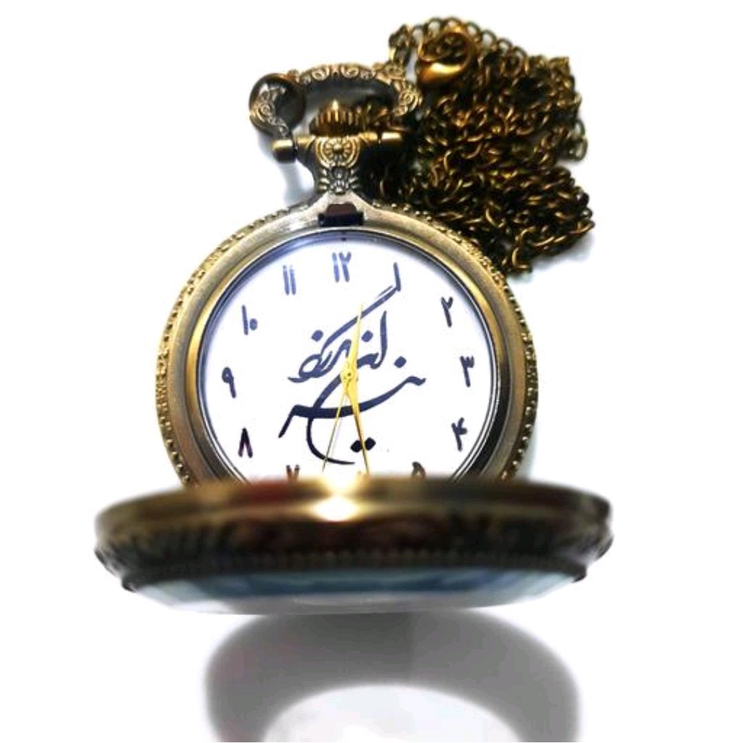 ساعت گردنی اسپرت زنانه و مردانه سایز بزرگ