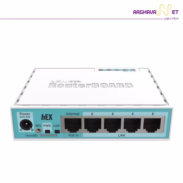 خرید روتر RB750Gr3-Hex میکروتیک 5 پورت | فروشگاه شبکه ارغوان