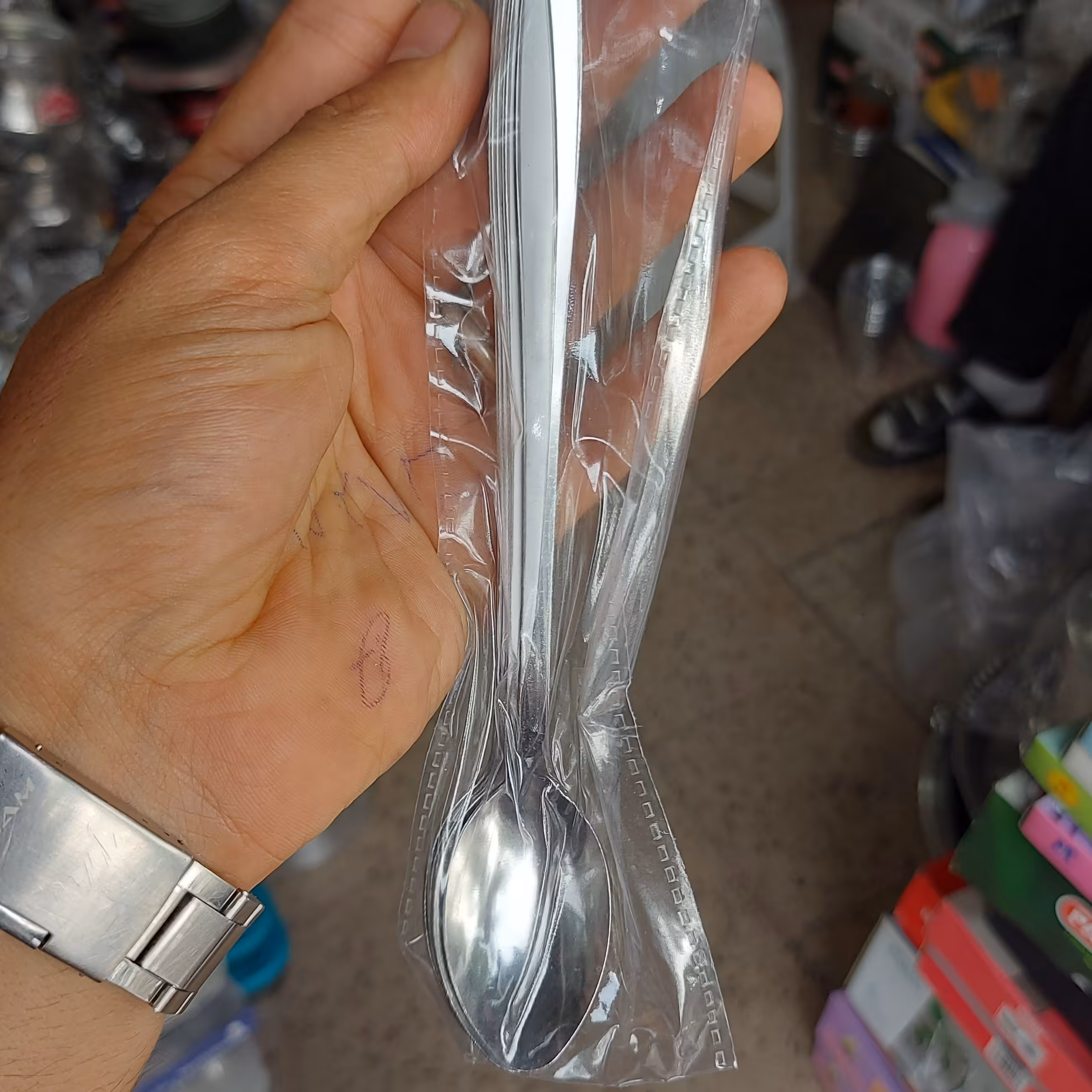 قاشق شربت خوری 6 عددی