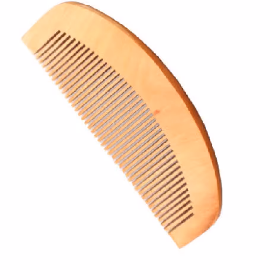 شانه مو چوبی ضد مو خوره و ریزش مو ساخت کره 