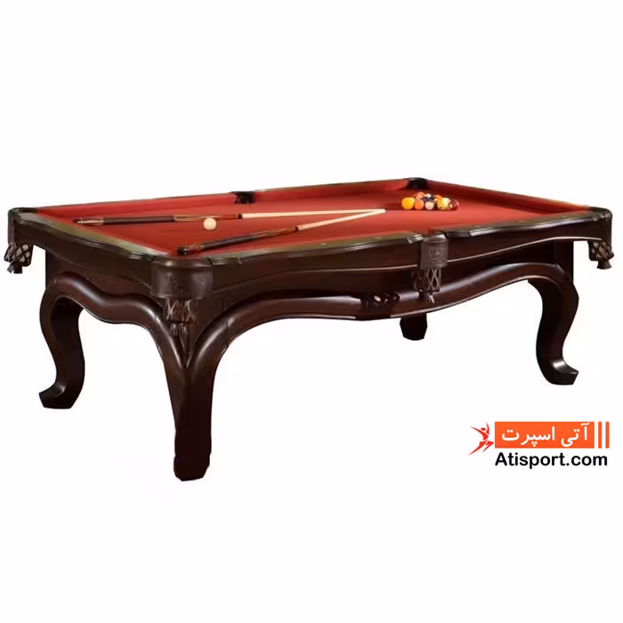 میز بیلیارد 7 فوت قهوه ای LEO Queen piano