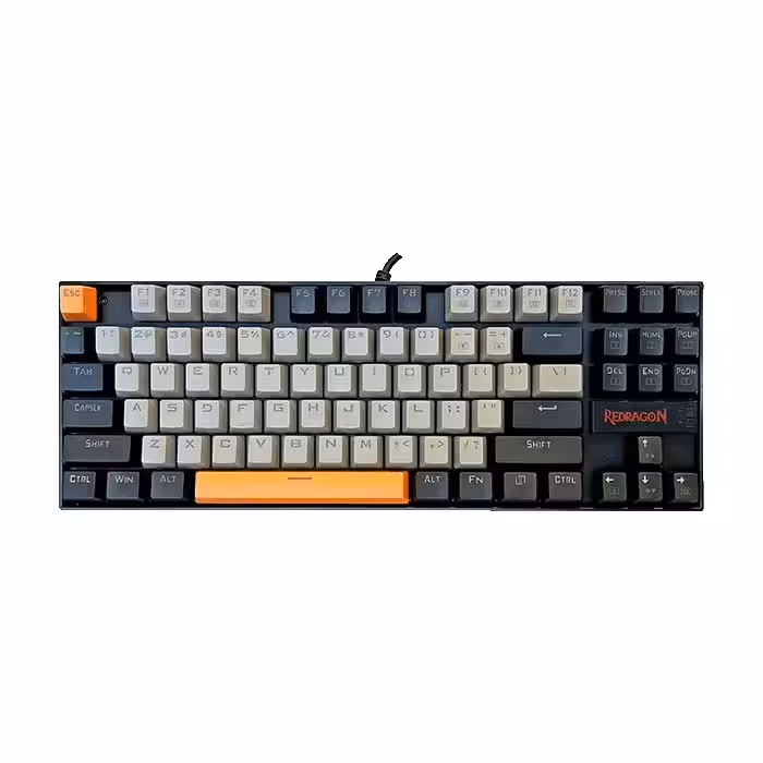 کیبورد گیمینگ ردراگون Redragon K552 Kumara OG&amp;GY&amp;BK
