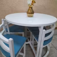 میز ناهار خوری 4 نفره در رنگ بندی متنوع(هزینه ارسال با مشتری)