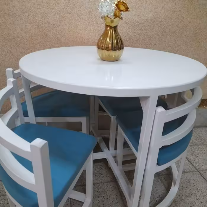 میز ناهار خوری 4 نفره در رنگ بندی متنوع(هزینه ارسال با مشتری)