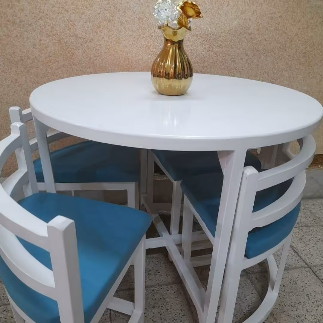 میز ناهار خوری 4 نفره در رنگ بندی متنوع(هزینه ارسال با مشتری)