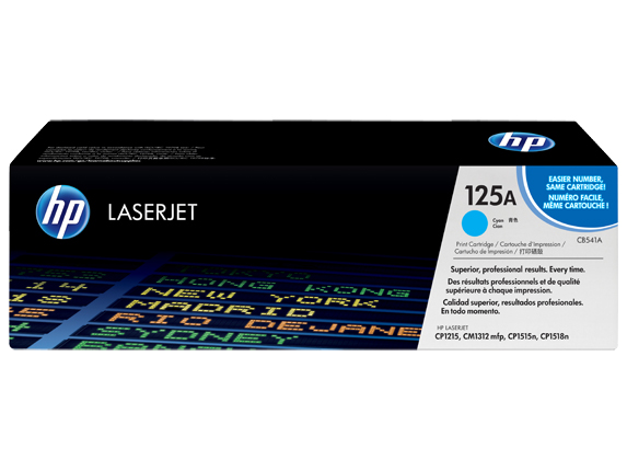 کارتریج لیزری اچ پی مدل 125A رنگ آبی CB541A