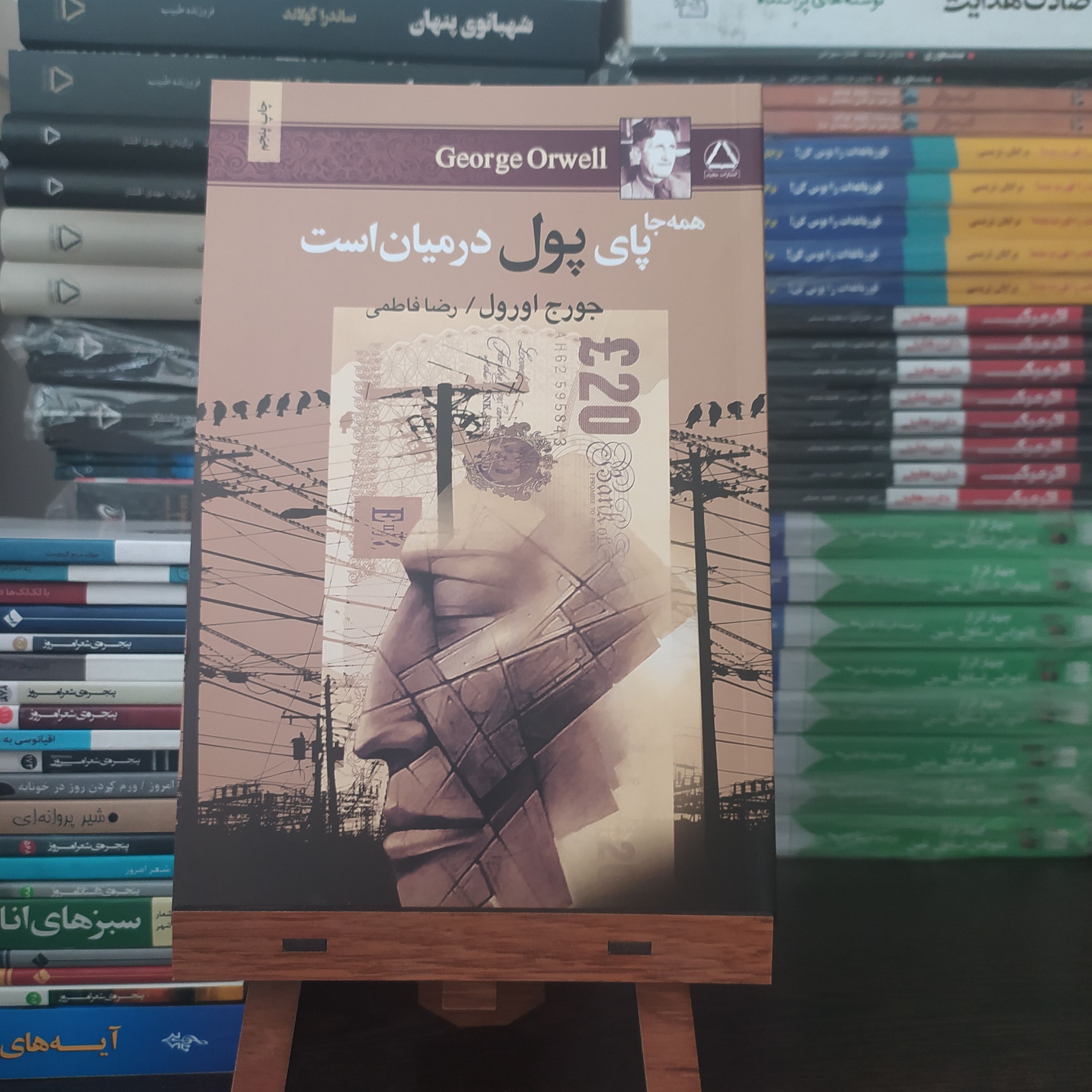 همه جا پای پول در میان است اثر جورج اورول(نویسنده قلعه حیوانات) با ترجمه رضا فاطمی