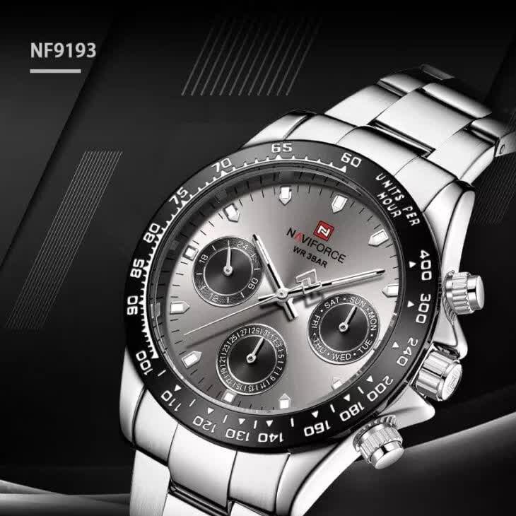 ساعت مچی مردانه ناویفورس اورجینال همه موتور ها فعال Naviforce