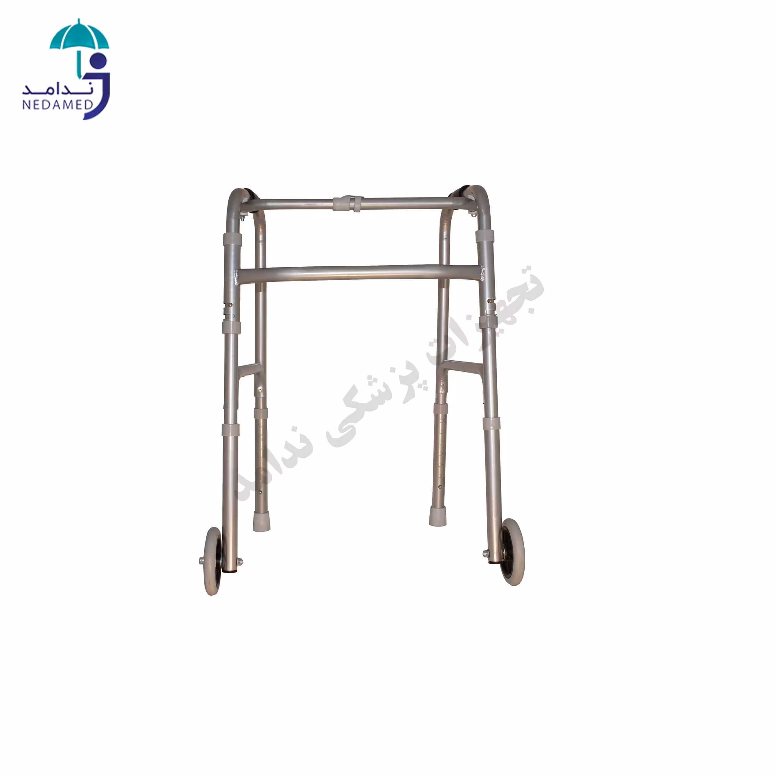 واکر تاشو آلومینیومی چرخ دار