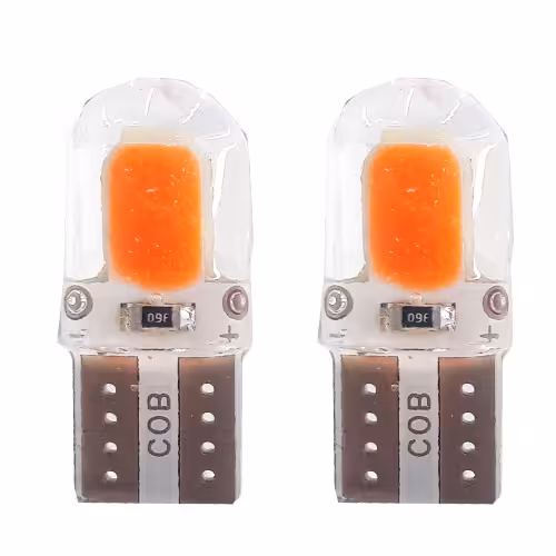 لامپ کوچک رنگی پلاک و کاسه چراغ COB ژله ای لنزو