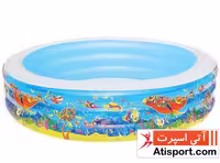استخر بادی طرح آکواریوم bestway 51121