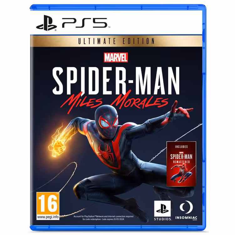 خرید دیسک بازی Spider-Man: Miles Morales Ultimate Edition برای PS5 با بهترین قیمت