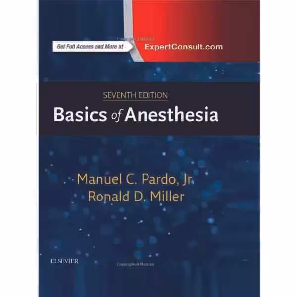 کتاب Basics of Anesthesia اثر Manuel Pardo نشر الزویر
