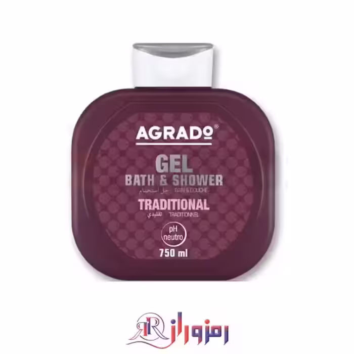 شامپو بدن آگرادو agradoمدل traditional حجم 750 میل