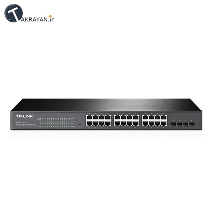 سوییچ 24 پورت گیگابیتی تی پی-لینک T1600G-28TS (TL-SG2424)