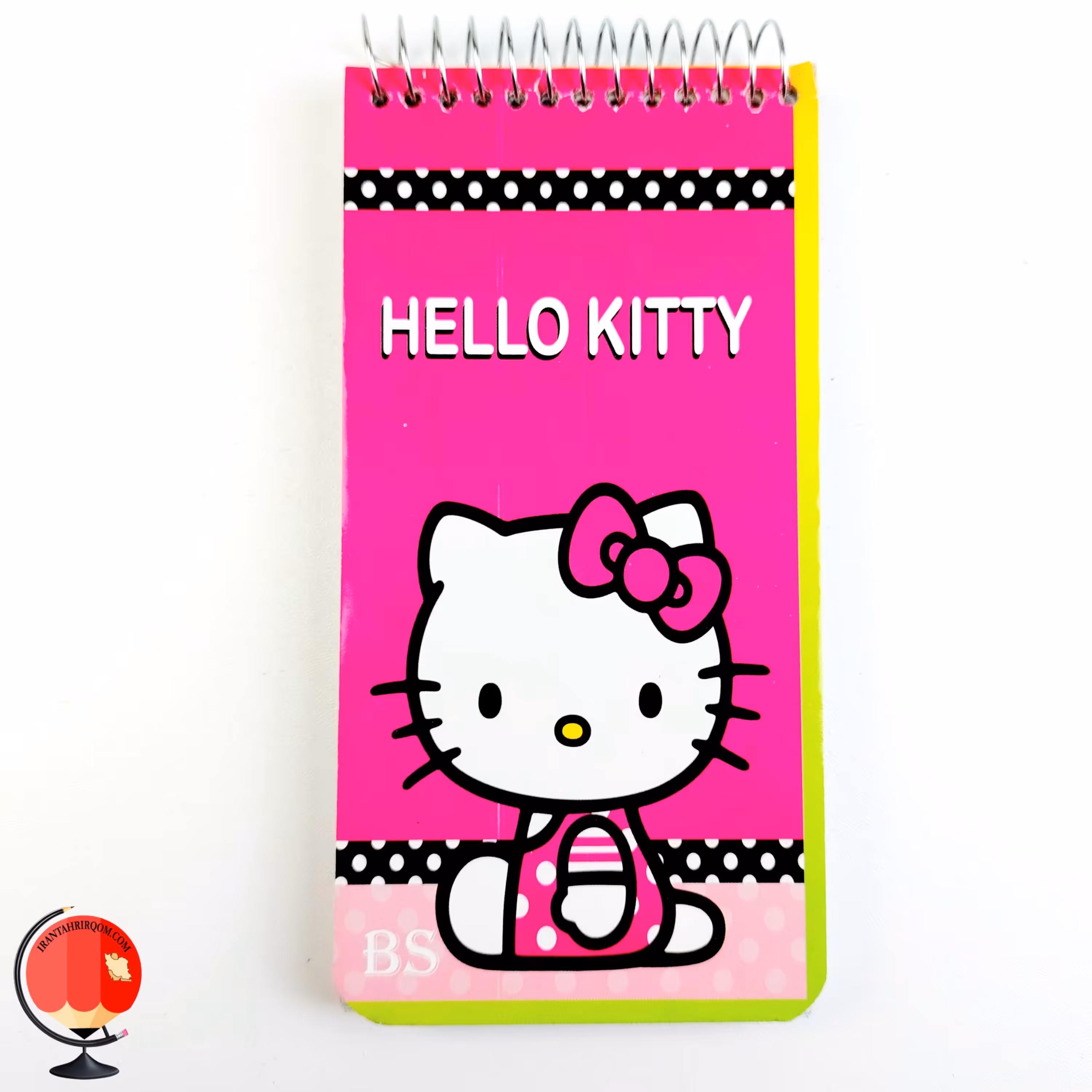 دفترچه 70 برگ BS جلد سخت سیمی طرح کیتی کد 2561