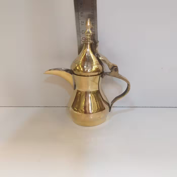 دله عربی یاقهوه جوش برنجی در3سایز کد103 سایز کوچک  کد160-103