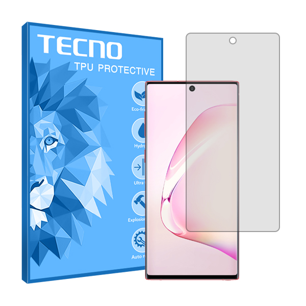 گلس سامسونگ Galaxy Note10 مدل شفاف برند تکنو کد S
