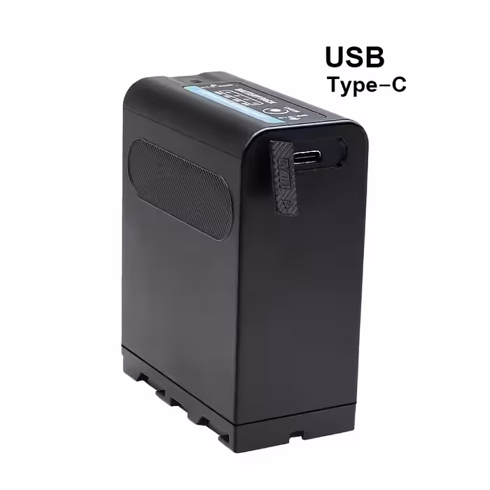 باتری NP-F990 با ظرفیت 10400mAh (دارای درگاه شارژ USB)