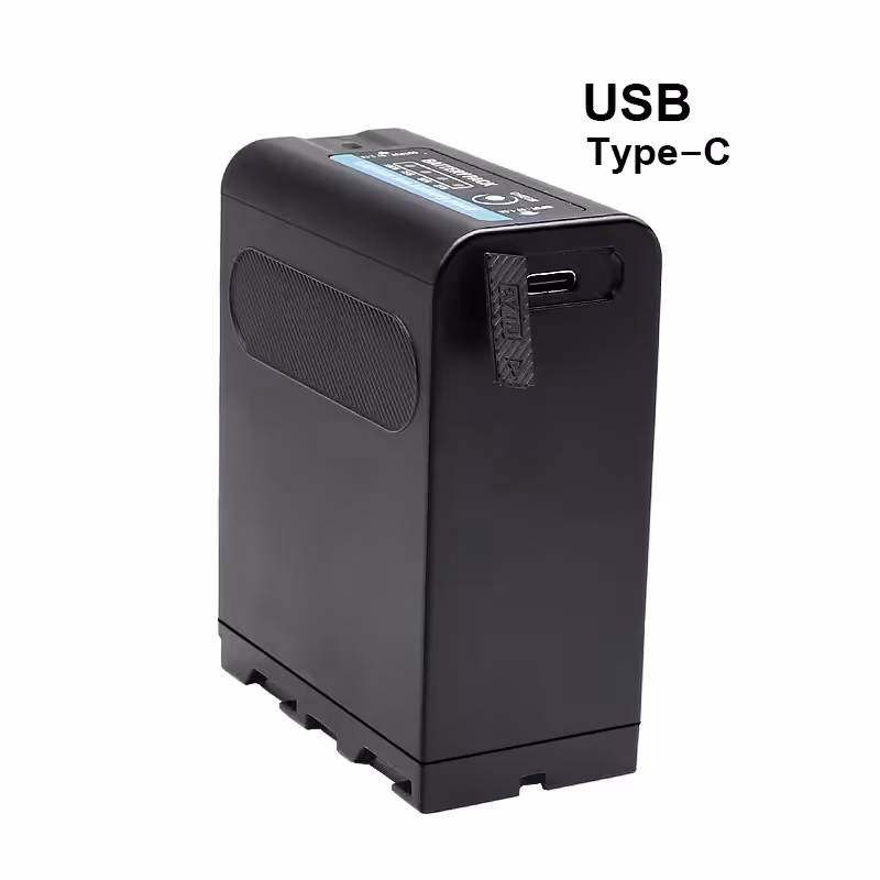 باتری NP-F990 با ظرفیت 10400mAh (دارای درگاه شارژ USB)
