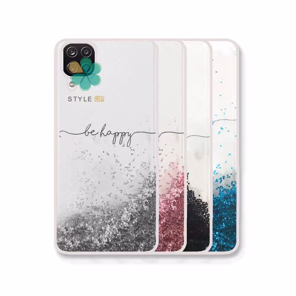 کاور آکواریومی گوشی سامسونگ Galaxy A12 Nacho مدل Be Happy