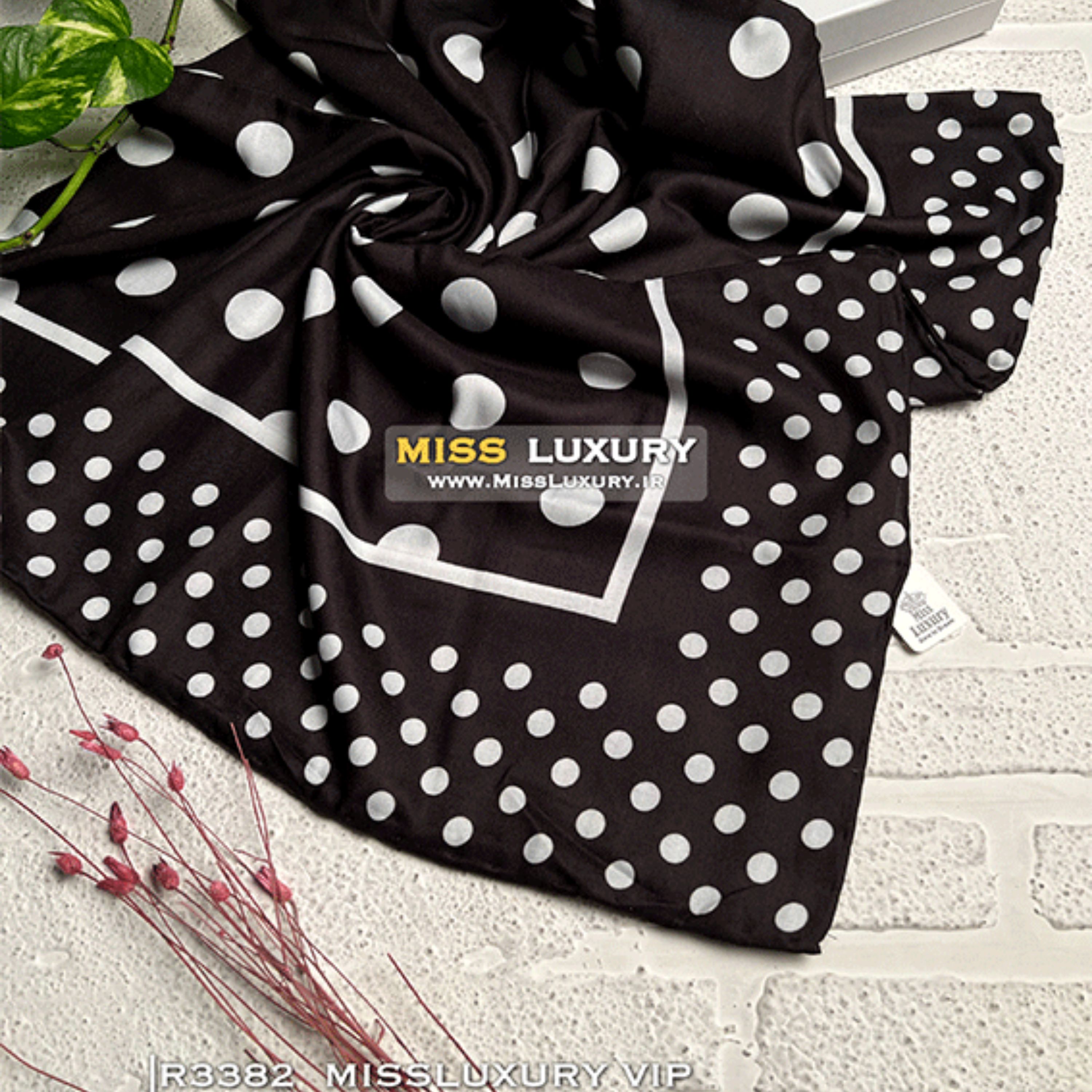 روسری توییل نخ اعلا R3382
