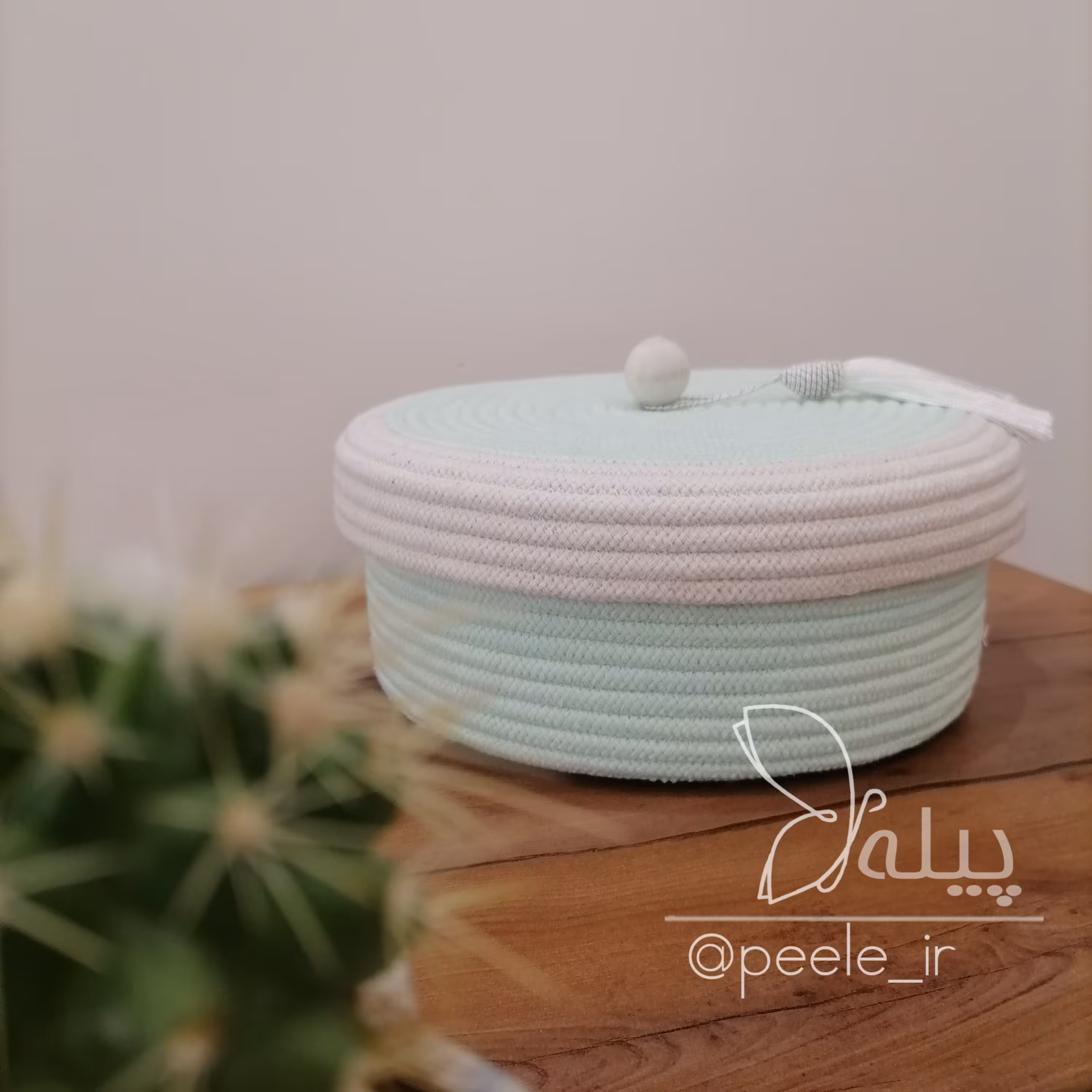 جعبه کادویی و باکس هدیه قیطانی درب دار  پیله