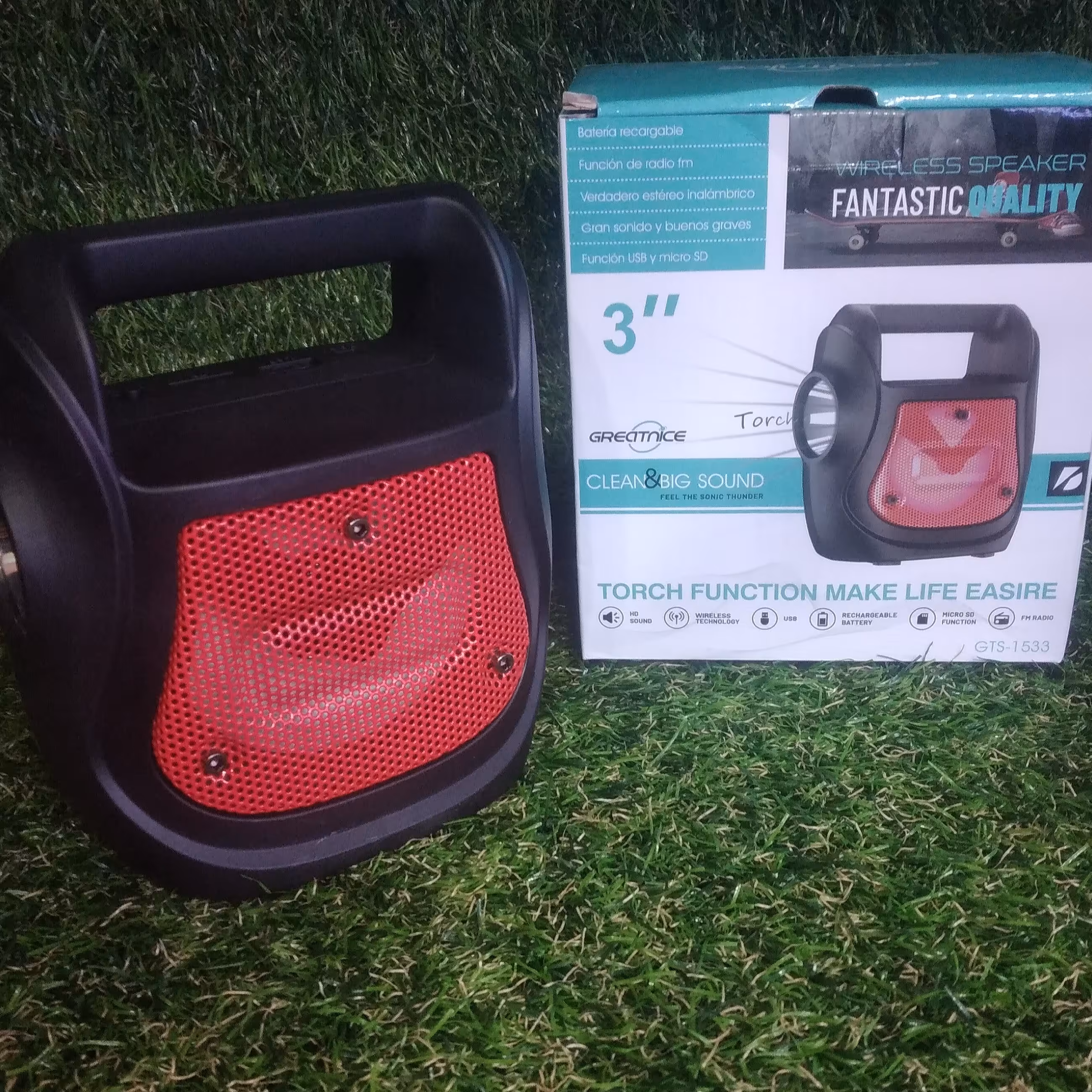 اسپیکر همراه بلوتوثی مدل 1533