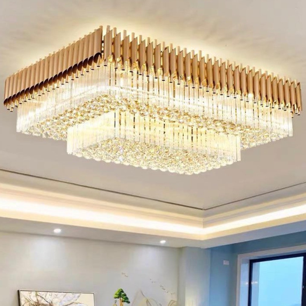 لوستر دولول طلایی کرم