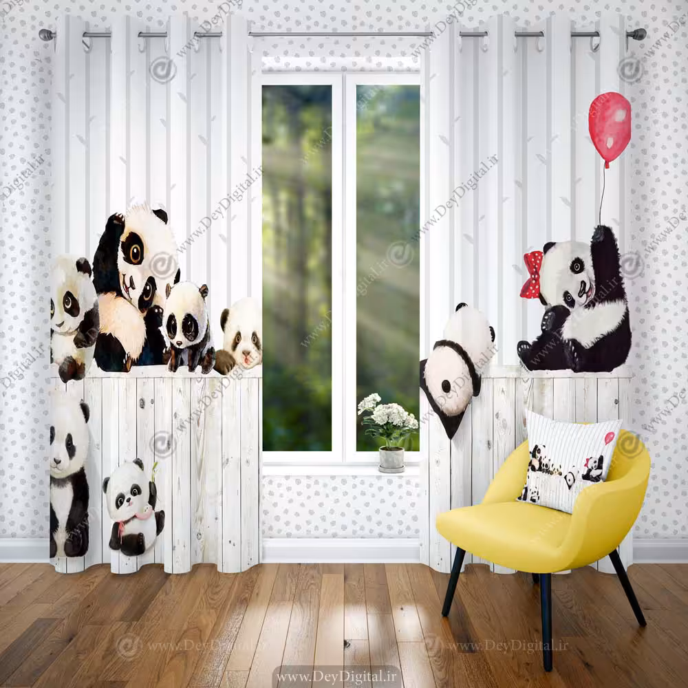 پرده پانچی کودک BA-3407