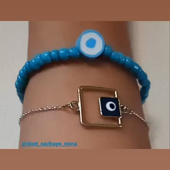 ست دستبند چشم زخم رنگ ثابت