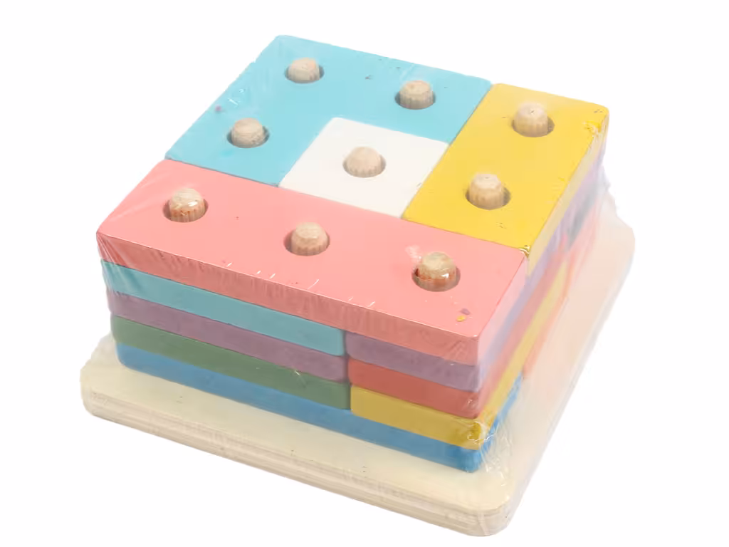 جورچین چوبی 9 ستون طرح کیک