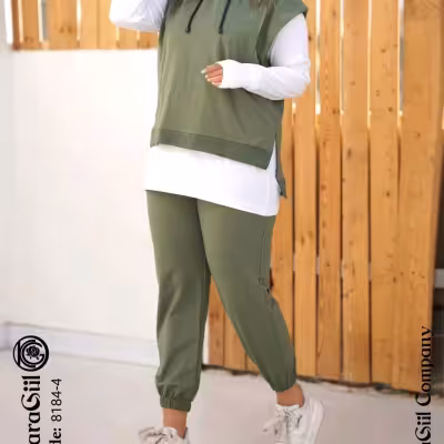 سه تکه انگشتی و کلاهدار سایز بزرگ