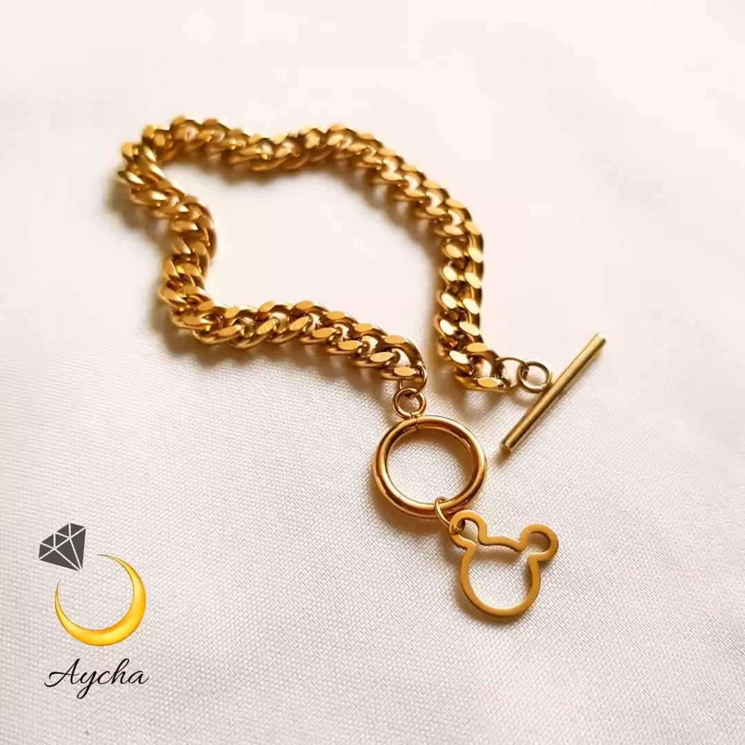 دستبند تی آویزدار