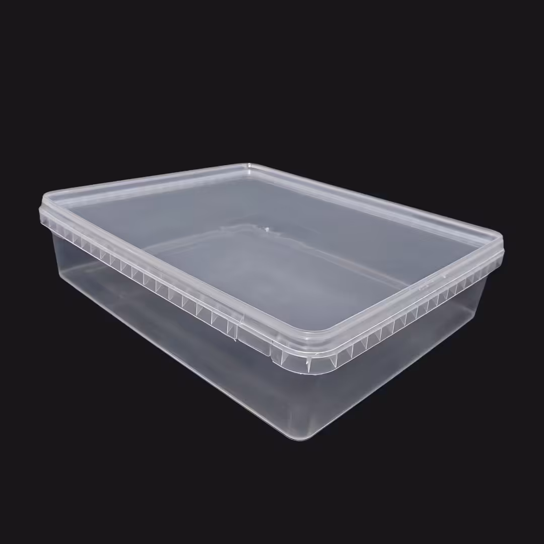 3800 سی سی  فریزری و مایکروفری  نظم دهنده و نگهدارنده (جداره ضخیم ) شفاف 