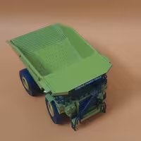 ماکت دامتراک فلزی خردلی هوینا