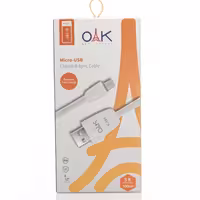 کابل تبدیل USB بهOAK microUSB مدل K-191 طول 1 متر