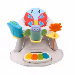 صندلی غذا موزیکال زرد