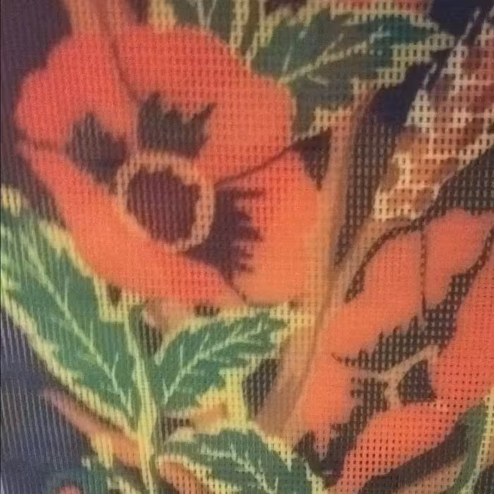 کوبلن 45 در 20 سانت گل  بدون نخ 