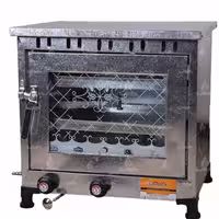 فر گازی خانگی دو سینی گالوانیزه