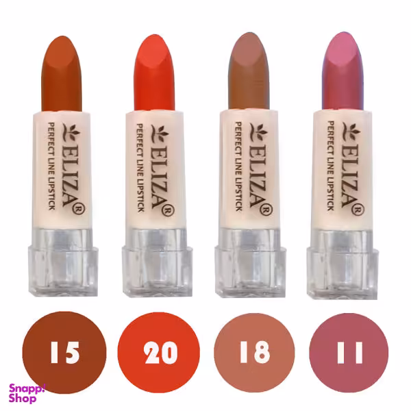 رژ لب جامد الیزا (Eliza) مدل Mini-F3 بسته 4 عددی