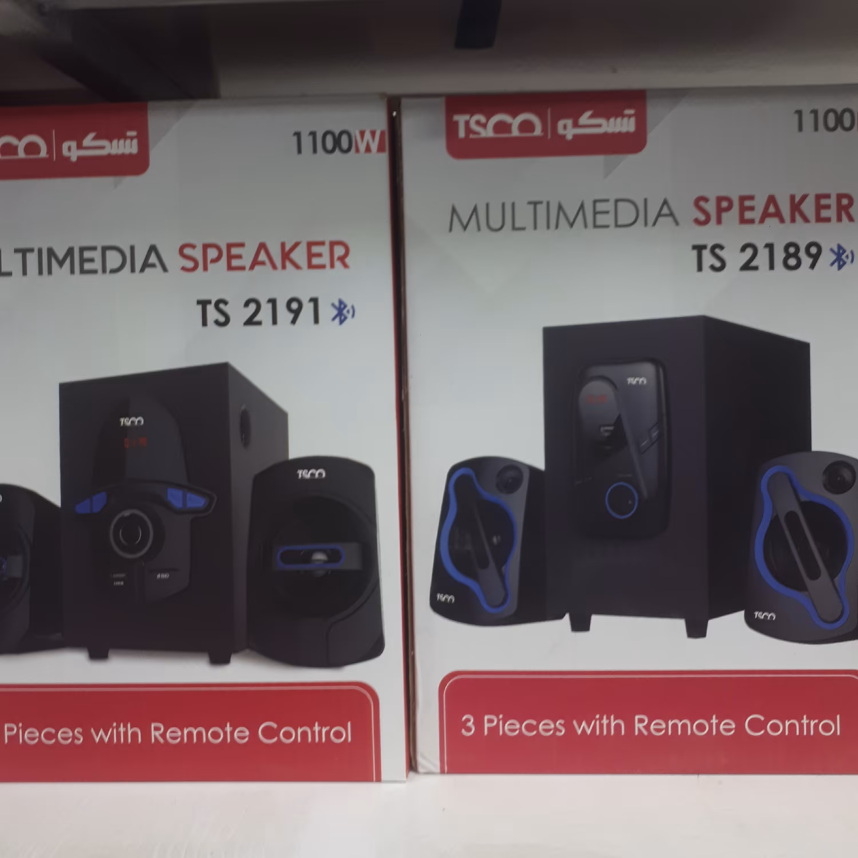 اسپیکر سه تیکه تسکو مدلTS2191وTS2189