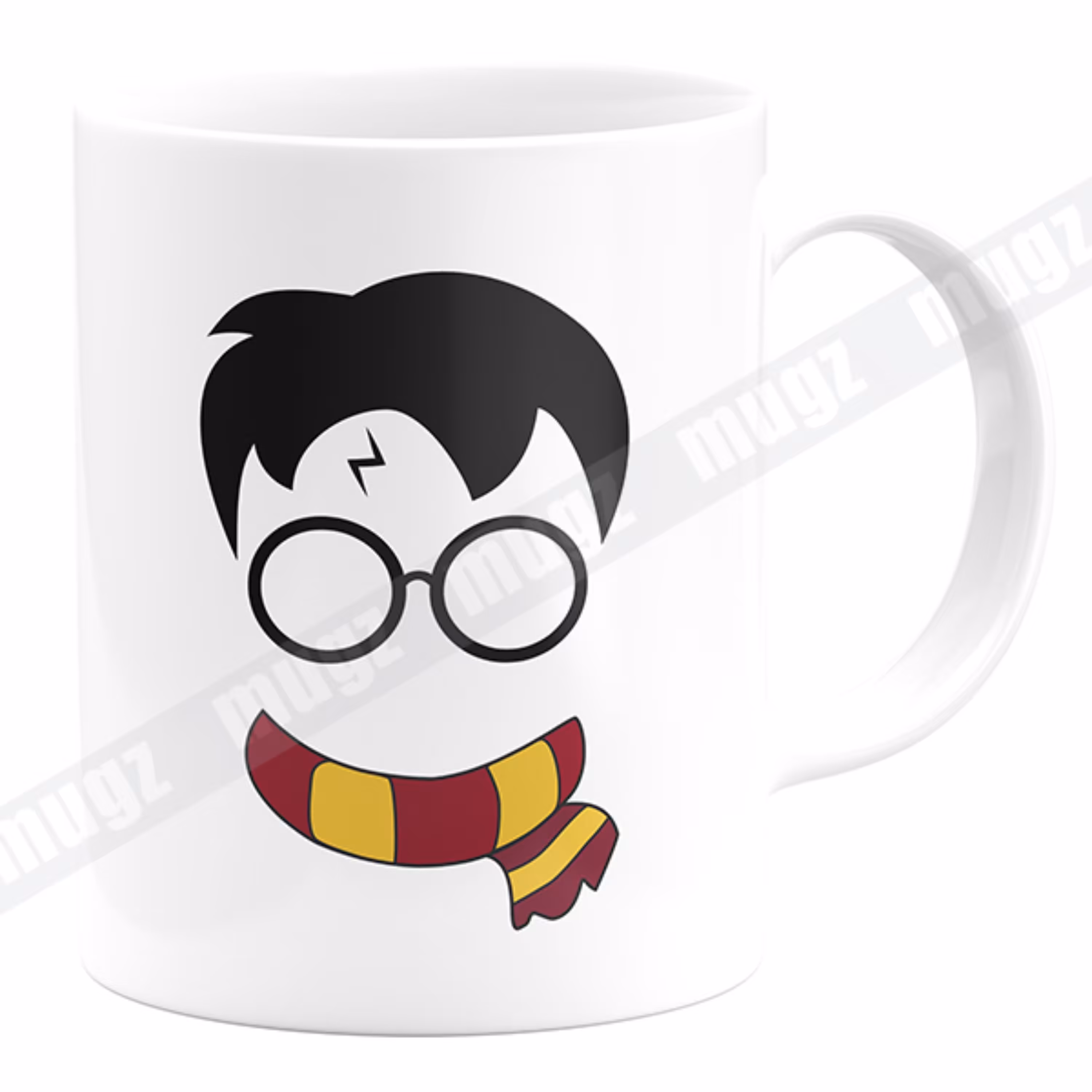 ماگ سفید سرامیکی طرح هری پاتر کد 02