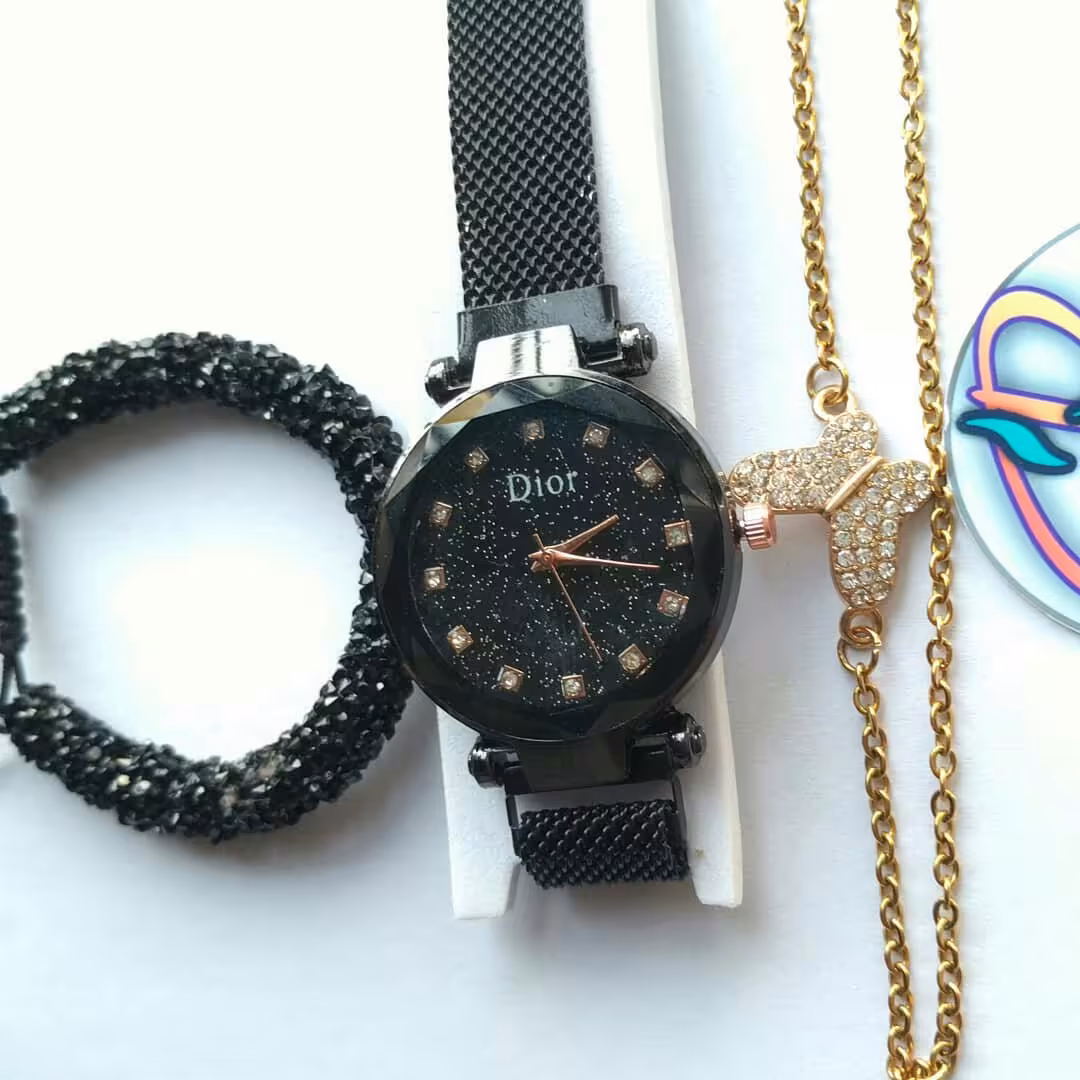 ست ساعت زنانه و دستبند