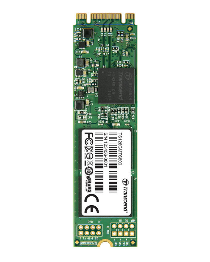 حافظه SSD ترنسند سايز M2 2280 مدل MTS800 ظرفيت 256 گيگابايت