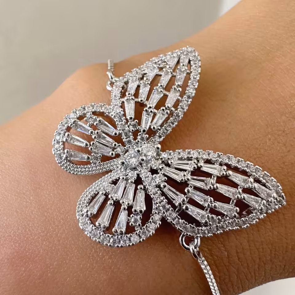 دستبند پروانه ای استیل 