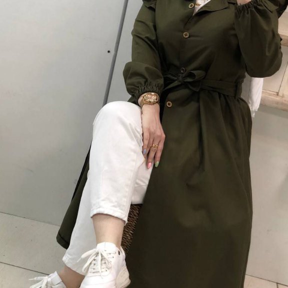 مانتو عروسکی بلند کد سا