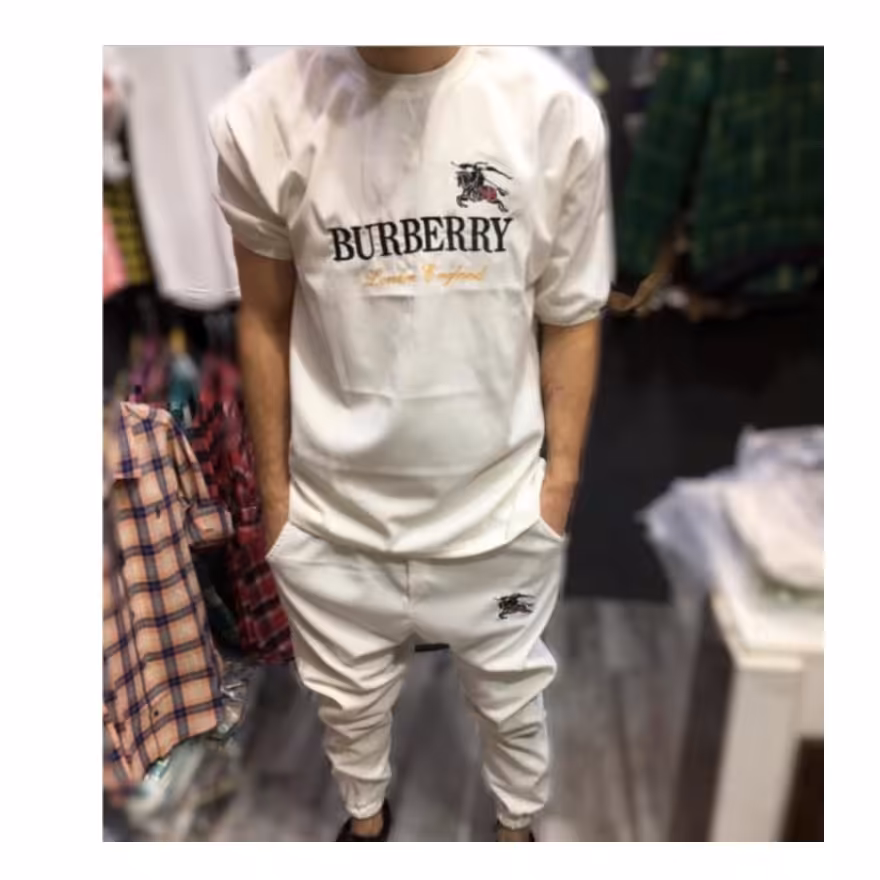 تیشرت وشلوار جنس نخ عالی دوخت با کیفیت مناسب پیاده روی وباشگاه 