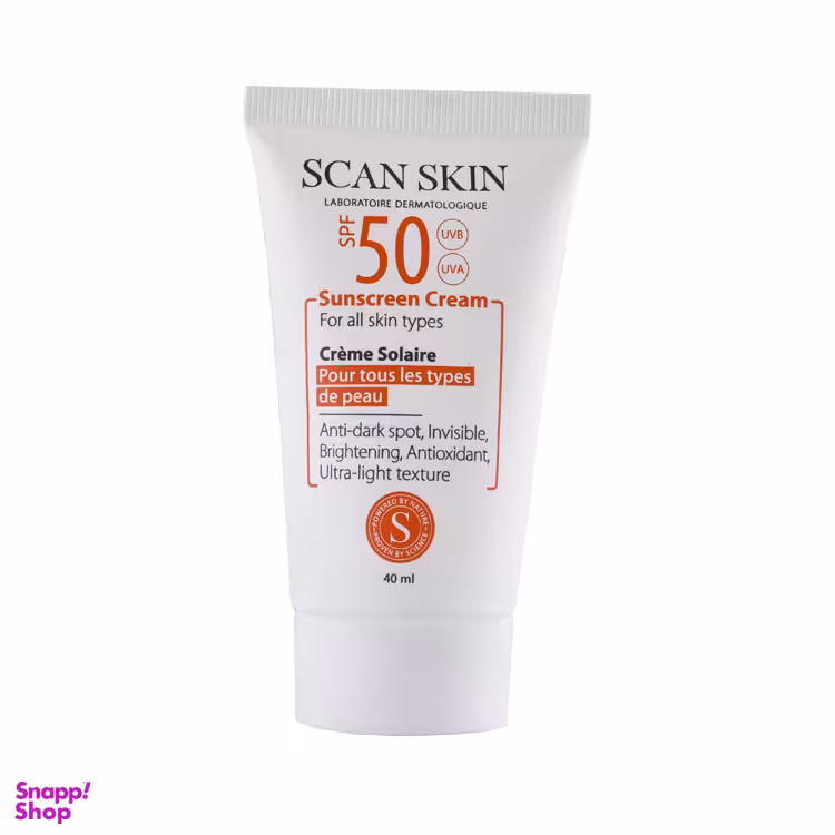 کرم ضد آفتاب و ضد لک اسکن اسکین (Scan Skin) با SPF50
