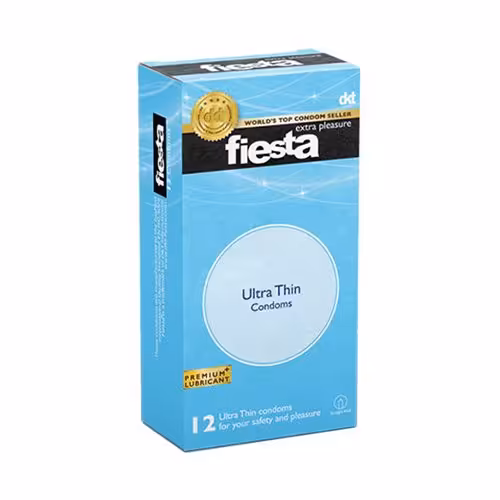 کاندوم فیستا بسیار نازک ultra thin دوازده تایی